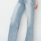 Washed High Rise Wide Leg Jeans (0 - 3X)