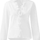 5 Elegant Ruffle V-Neck Blouse Shirt (S - 3X)