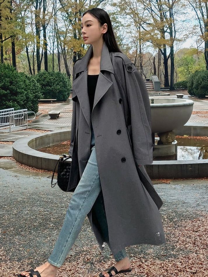 Luxurious Oversized Double Breasted Coat (S - 2X) in 2 Colors