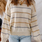 Cozy Knit Stripe Oversized Sweaters in 3 Colors