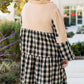 Classic Oversized Plaid Waffle Knit Shirt (1X - 4X)