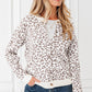 LaurenNichole Clàssic Khaki Leopard Knit Cardigan