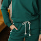 Varsity Green Oversized Comfy Sweatsuit