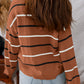Cozy Knit Stripe Oversized Sweaters in 3 Colors