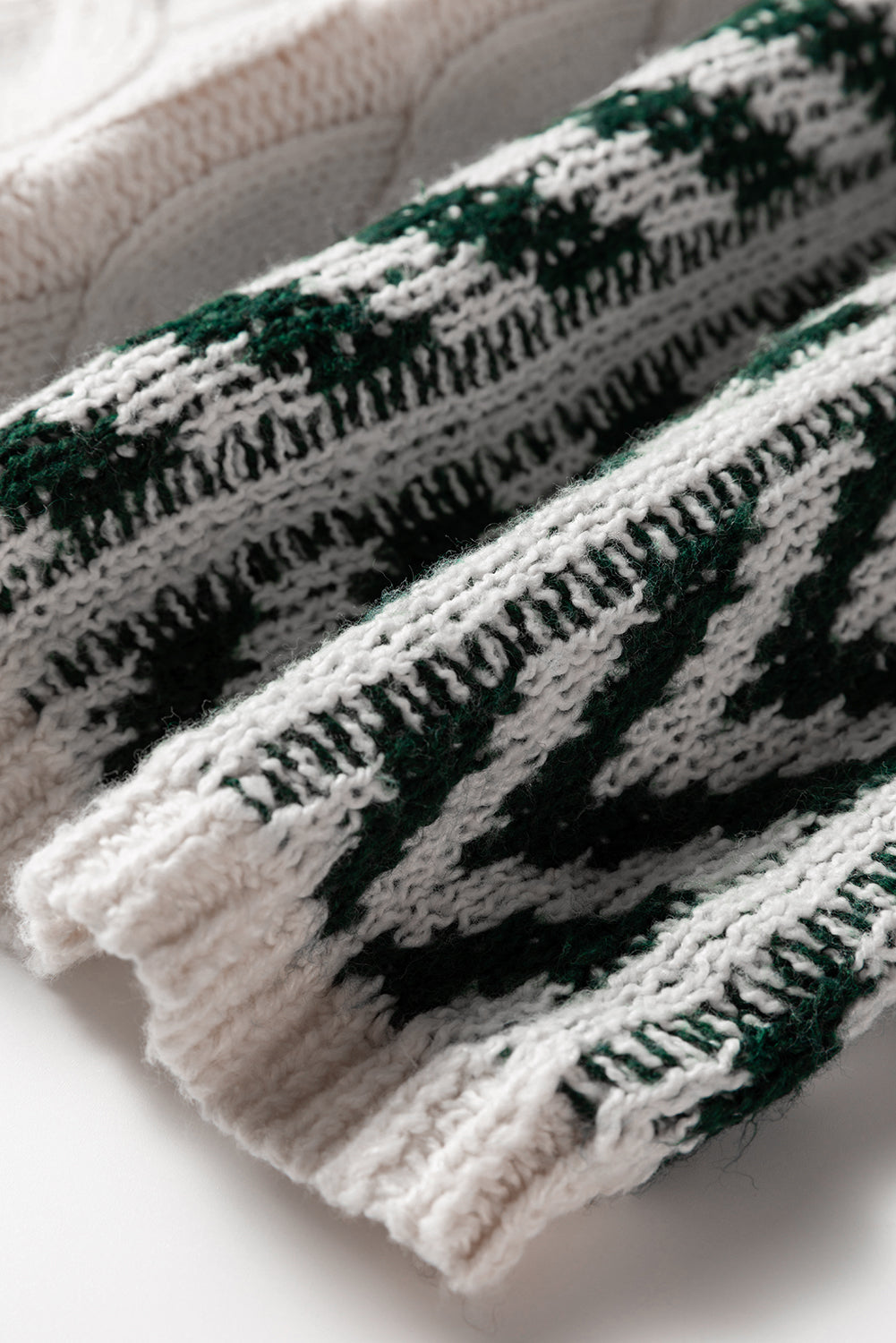 Cozy Casual Colorblock Knit Amber Knot Sweater