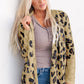 Comfy White Cheetah Cardigan