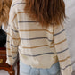 Cozy Knit Stripe Oversized Sweaters in 3 Colors