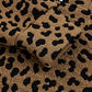 Cozy Daydream Brown Leopard Polo Zip Up Sweatshirt at LaurenNichole
