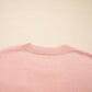 Cozy Flower Bishop Sleeve Knit Peach Sweater