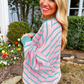 Comfy Colorblock Stripe Oversized Sweater in 4 Colors