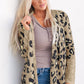 Comfy White Cheetah Cardigan