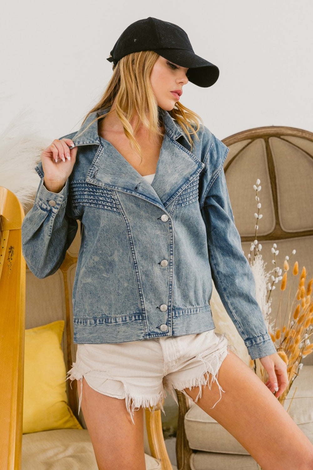 The Classic Rugged Retro Denim Jacket