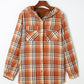 Chic Cozy Plaid Hoodie Sharpa Shacket