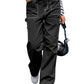 High-Waist Straight Cargo Pants