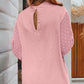 Elegant Swiss Dot Balloon Sleeve Blouse (S - 3X)