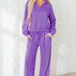 Cozy Activepologie Polo Sweatsuit with Tailored Sweatpants in 2 Colors