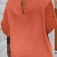 Elegant Swiss Dot Balloon Sleeve Blouse (S - 3X)