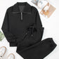 Polo Collared Zip-Up Fitted 2-Piece Daydream Sweatsuit — your polished cozy look from LaurenNichole