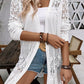 Elegant Crochet Hollow Cardigan