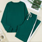 Varsity Green Oversized Comfy Sweatsuit
