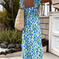 Elegant Floral Ruffled Summer Dress in 2 Colors (S - 2X)