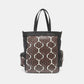 Luxurious Classic Geometric Tote Handbag