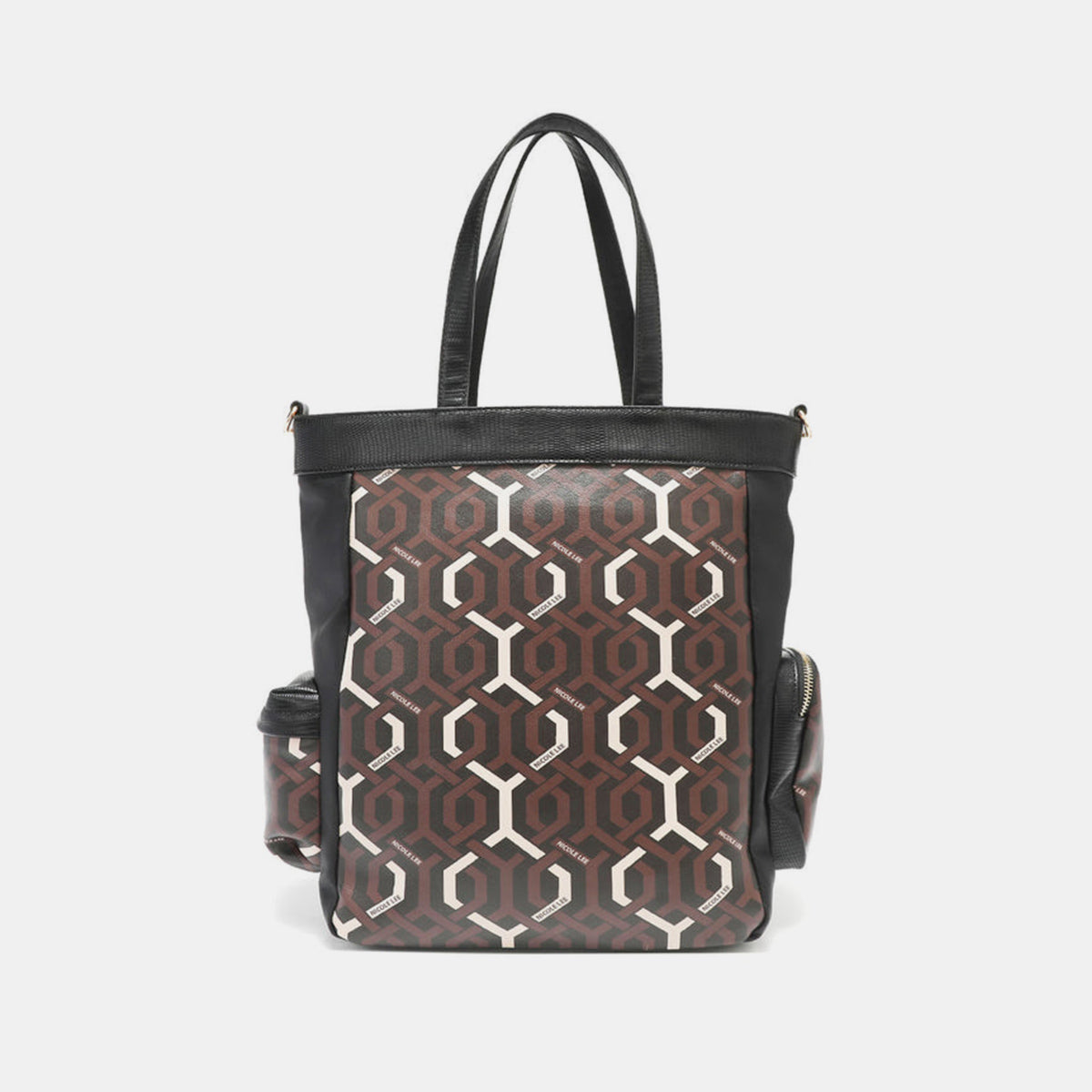 Luxurious Geometric Tote Handbag