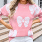 Chic Cozy Bow  Sweater in 4 Colors