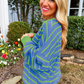 Comfy Colorblock Stripe Oversized Sweater in 4 Colors