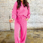 Winter Bright Relaxed Tailored 2-Piece Daydream Polo Sweatsuit