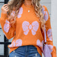 Chic Cozy Bow  Sweater in 4 Colors