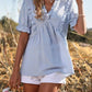 Elegant Chic Frill V-Neck Shirt (S - 2X)