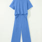 LaurenNichole Daydream Solid Oversized Tee &  Wide-Leg Pants Outfit — Pocketed Casual 2-Piece (3 Colors)