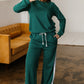 Varsity Green Oversized Comfy Sweatsuit