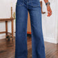 Wide Leg High Waist Jeans (Size: 4 - 16)