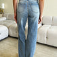 High Waist Wide Leg Jeans (0-24W)