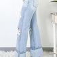 The Classic Distressed Straight Legged Ankle Jeans (Size 6 - 16)