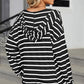 Comfy Oversized Stripe Boyfriend Hoodie (5 Colors)