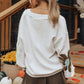 Cozy Floral V Neck Sweater in 2 Colors