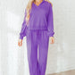 Cozy Activepologie Polo Sweatsuit with Tailored Sweatpants in 2 Colors