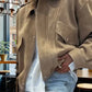 Classy Lapeled Collared Workwear Jacket in 4 Colors