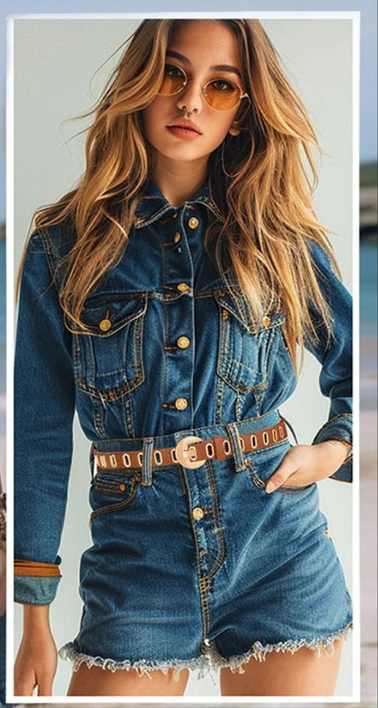 Gold Vegan Leather Adjustable Hole Belts in 5 Colors