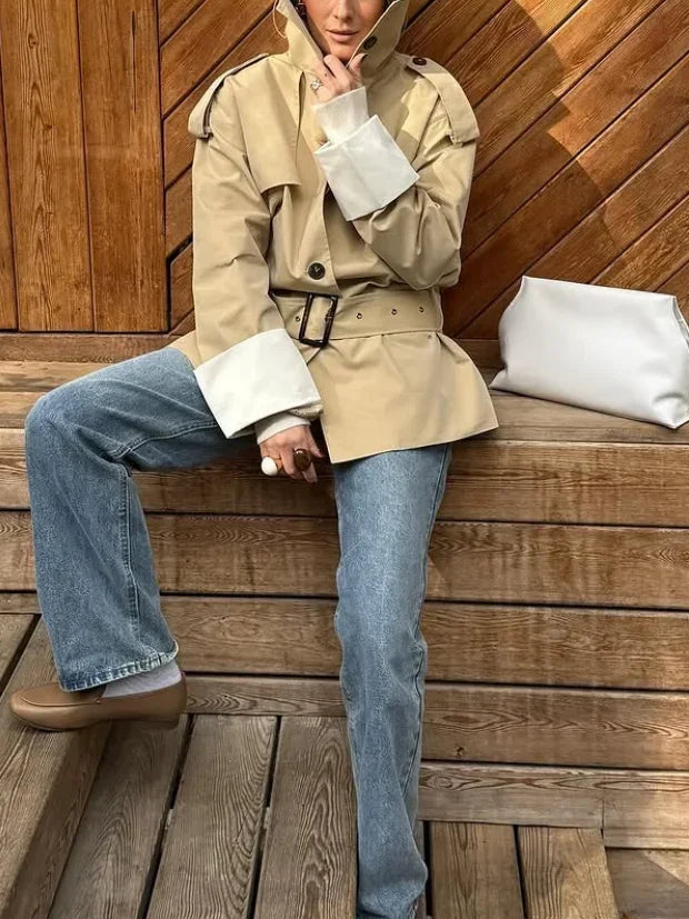 LaurenNichole La’Bond Belted Trench Coat Outfit