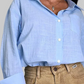 Aura La'Vintage™ Oversized Cotton-Linen Button-Down Shirt – 3 Colors (S–XL)