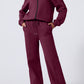 The Activepologie Comfy High Neck Zip-Up Jacket / Wide Legged Sweatsuit in 6 Colors (S - 2X)