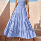 10 Classy Tiered Smocked Strap Dress