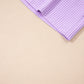 LaurenNichole Daydream Stripe Dolman Sleeve Polo & Drawstring Shorts Outfit — Pastel Casual 2-Piece Outfit (S–2X)