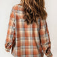 Chic Cozy Plaid Hoodie Sharpa Shacket