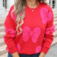 Chic Cozy Bow  Sweater in 4 Colors