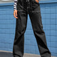 High-Waist Straight Cargo Pants